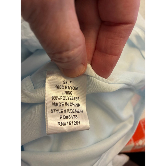 NWT in loom Size Small Light Blue Summer Dress - Picture 8 of 8